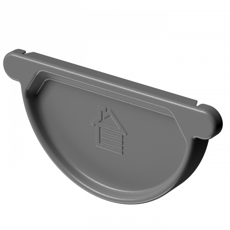 Заглушка желоба металлическая Docke Stal Premium графит
