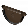 Заглушка желоба металлическая Docke Stal Premium каштан