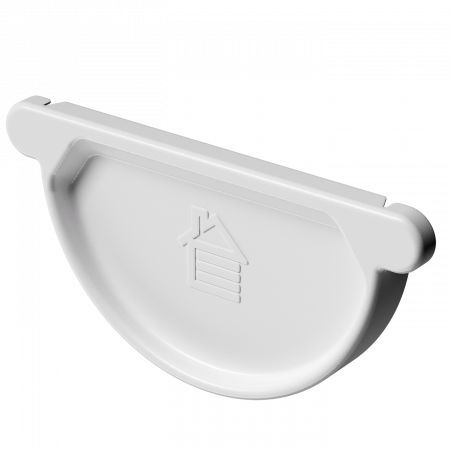Заглушка желоба металлическая Docke Stal Premium пломбир