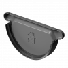 Заглушка желоба металлическая Docke Stal Premium графит